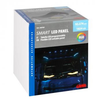 Lampa Led Panel, einstellbares LED-Panel -1024 LED - 92x374 mm